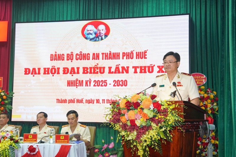 Thiếu tướng Nguyễn Thanh Tuấn- GĐ Công an TP Huế Thiếu tướng Nguyễn Thanh Tuấn- GĐ Công an TP Huế