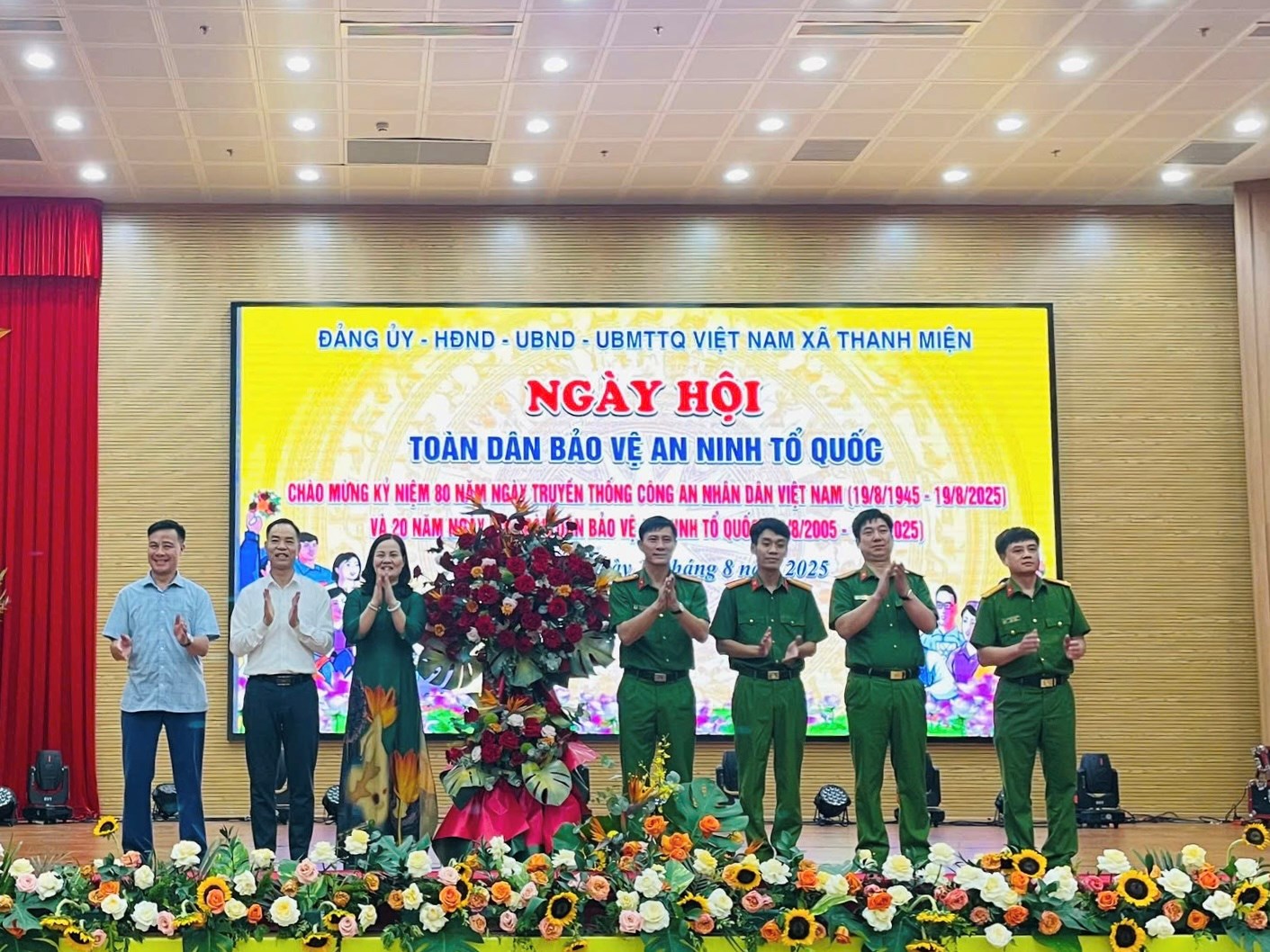 Công an xã Thanh Miện phát huy sức mạnh toàn dân bảo vệ ANTQ