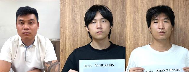 Các đối tượng người Trung Quốc liên quan đến vụ án. Các đối tượng người Trung Quốc liên quan đến vụ án.