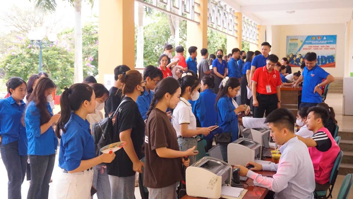 Sinh viên Trường Đại học Hồng Đức. (Ảnh: HDU)