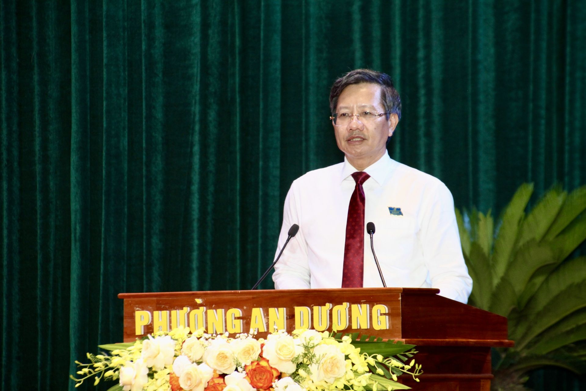 Đồng chí Lê Anh Quân, Ủy viên Ban Thường vụ Thành ủy, Phó Chủ tịch Thường trực UBND thành phố phát biểu chỉ đạo. Đồng chí Lê Anh Quân, Ủy viên Ban Thường vụ Thành ủy, Phó Chủ tịch Thường trực UBND thành phố phát biểu chỉ đạo.