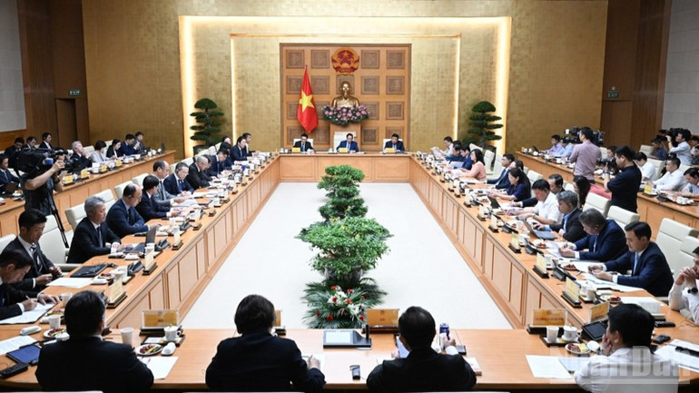 Quang cảnh buổi tọa đàm. (Ảnh: TRẦN HẢI)