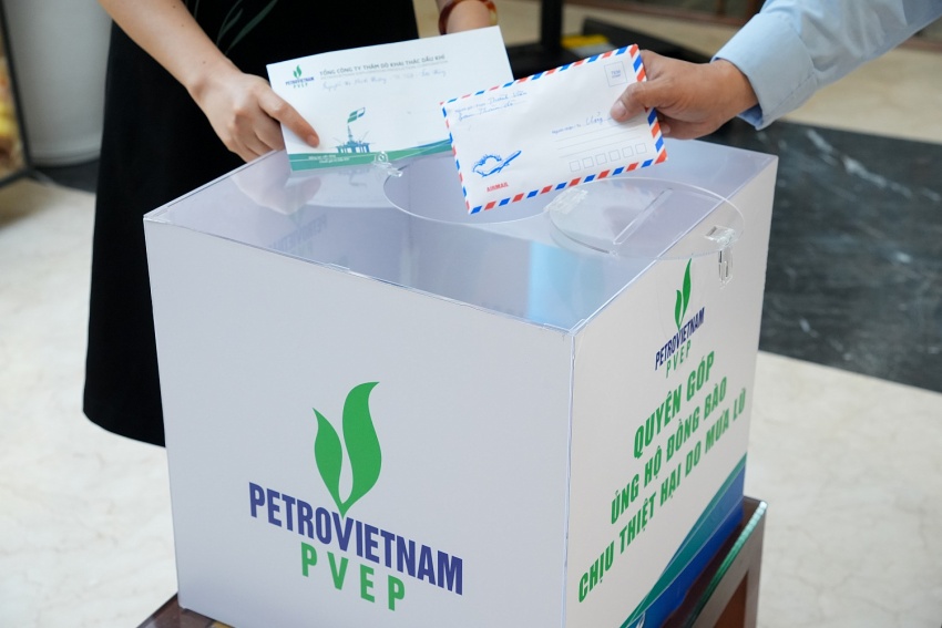 PVEP chung tay ủng hộ đồng bào bị thiệt hại do bão số 3