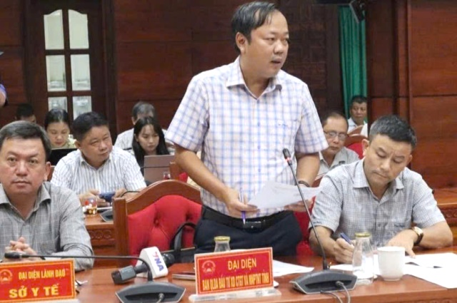 L&atilde;nh đạo Ban Quản l&yacute; dự &aacute;n đầu tư x&acirc;y dựng c&ocirc;ng tr&igrave;nh giao th&ocirc;ng v&agrave; n&ocirc;ng nghiệp ph&aacute;t triển n&ocirc;ng th&ocirc;n tỉnh Đắk Lắk phản hồi tại buổi họp b&aacute;o