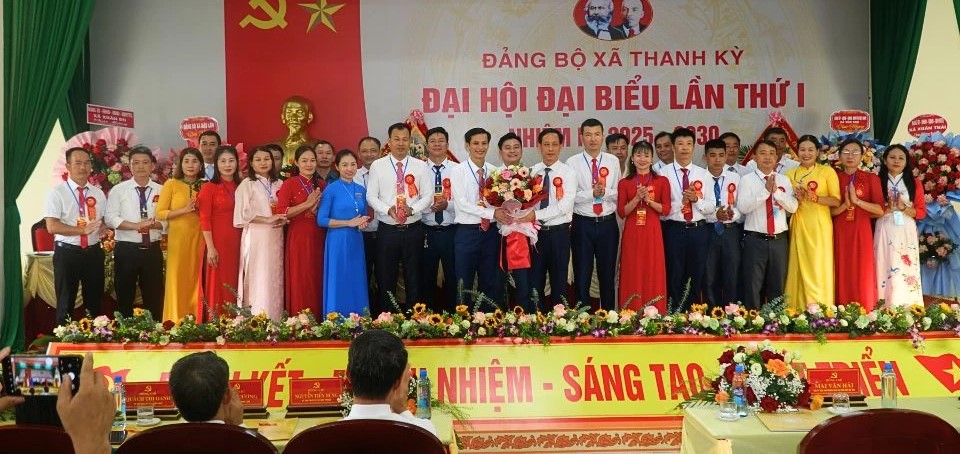 Đại hội đại biểu Đảng bộ xã Thanh Kỳ lần thứ I, nhiệm kỳ 2025-2030