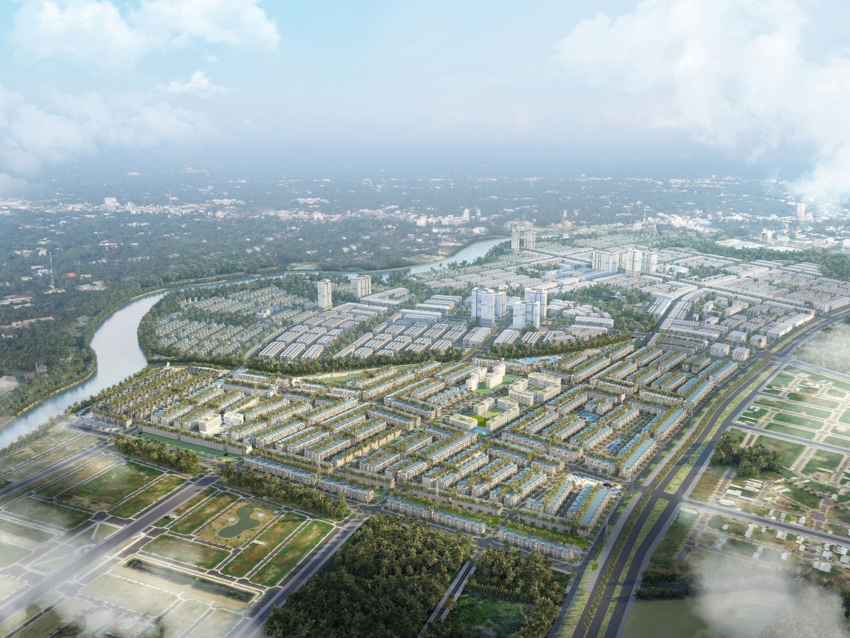 Phối cảnh tổng thể dự án T&T City Millennia Phối cảnh tổng thể dự án T&T City Millennia