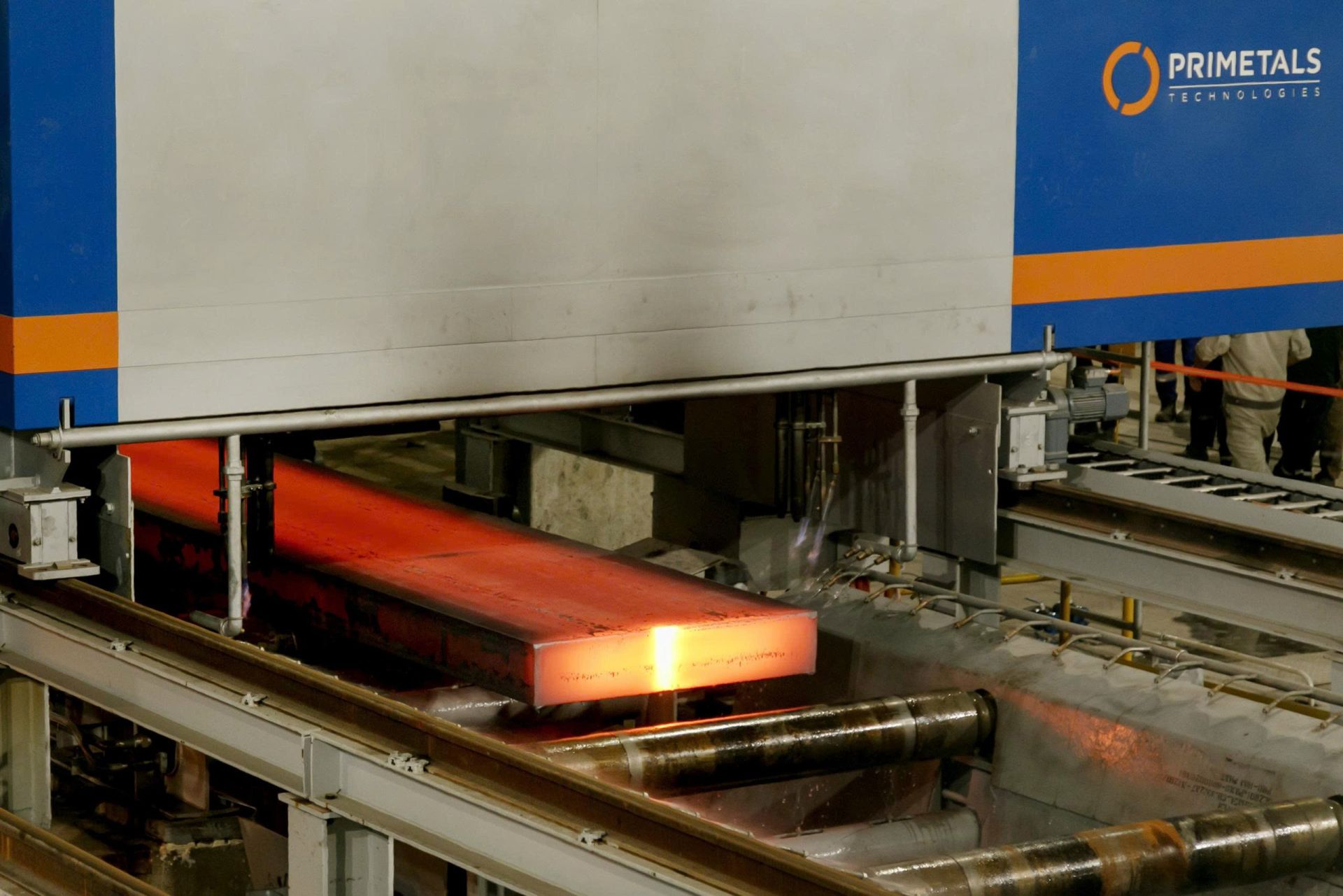 Máy đúc phôi thép tấm dày số 02 của Primetals đã được đưa vào hoạt động Máy đúc phôi thép tấm dày số 02 của Primetals đã được đưa vào hoạt động