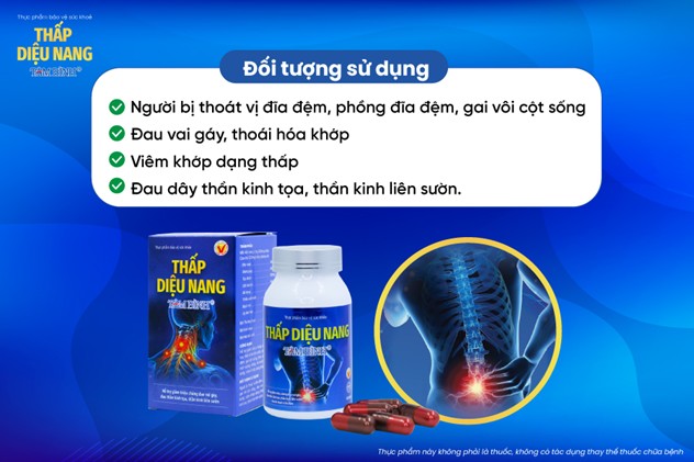 Thấp diệu nang Tâm Bình là giải pháp hiệu quả cho người thoát vị đĩa đệm, đau dây thần kinh Thấp diệu nang Tâm Bình là giải pháp hiệu quả cho người thoát vị đĩa đệm, đau dây thần kinh