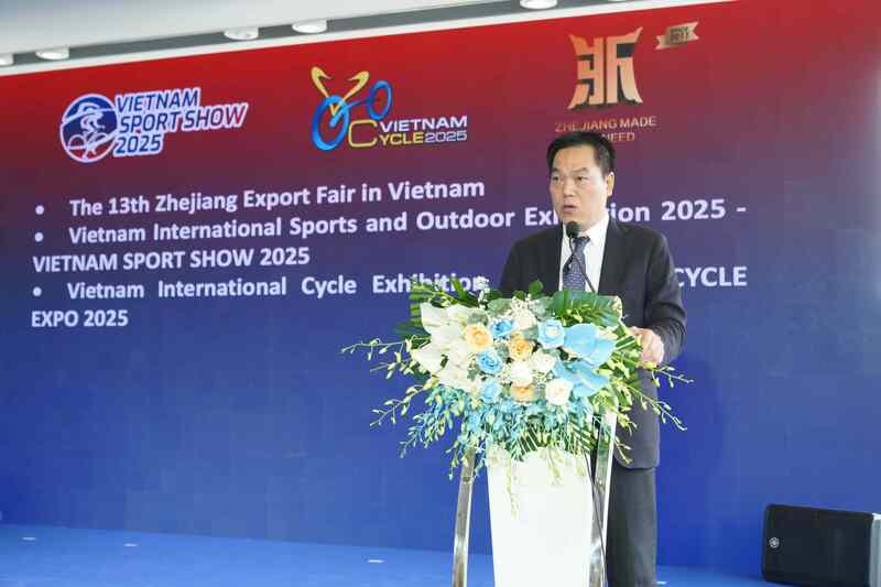 Ông Võ Hồng Sơn - Trưởng đại diện văn phòng Bộ Công Thương tại khu vực miền Trung - miền Nam phát biểu tại sự kiện.