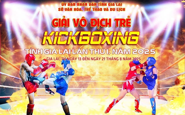 Pano truyền th&ocirc;ng về giải đấu. Ảnh: VH