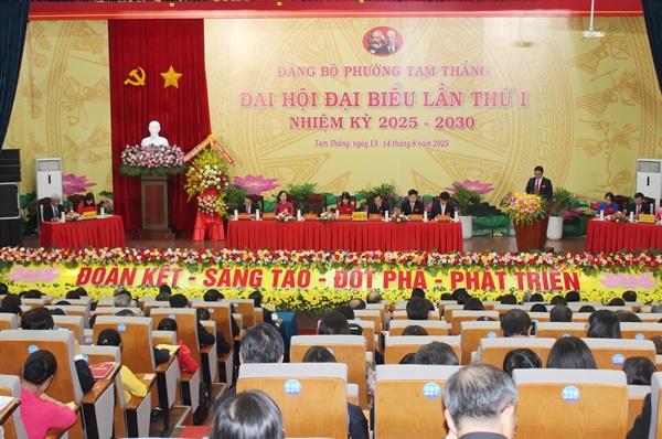 Quang cảnh Đại hội