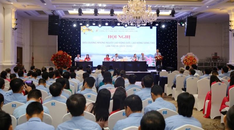 Công ty TNHH một thành viên Sông Chu biểu dương người lao động giỏi, lao động sáng tạo