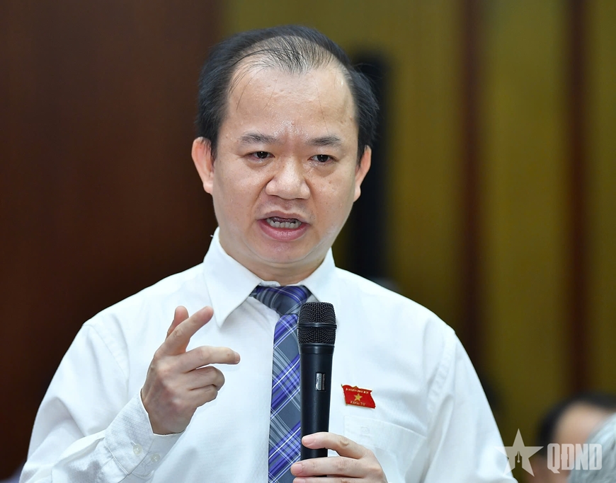 PGS, TS Bùi Hoài Sơn, Ủy viên Chuyên trách Ủy ban Văn hóa và Xã hội của Quốc hội.