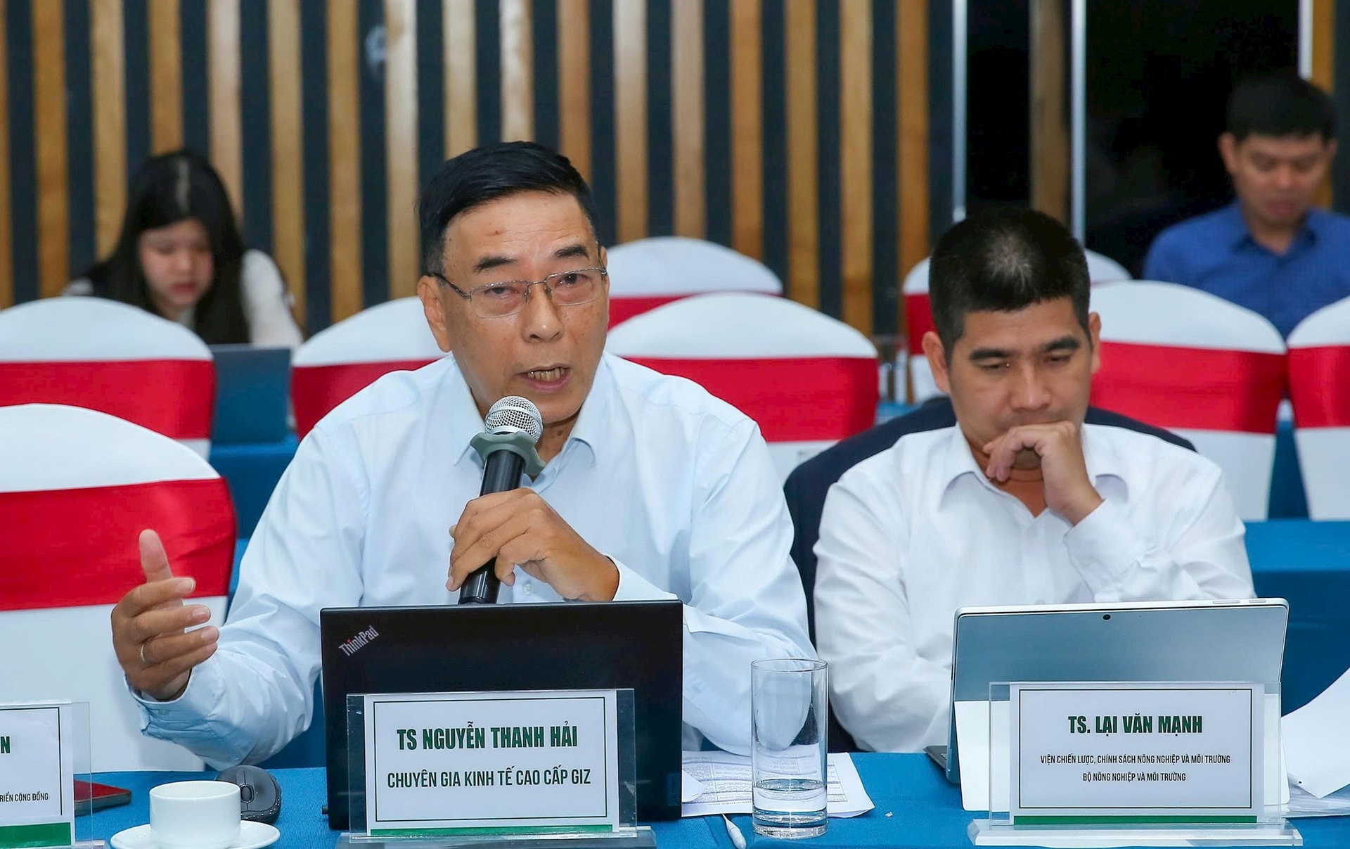 TS. Nguyễn Thanh Hải - Chuyên gia kinh tế cao cấp GIZ chia sẻ tại Diễn đàn