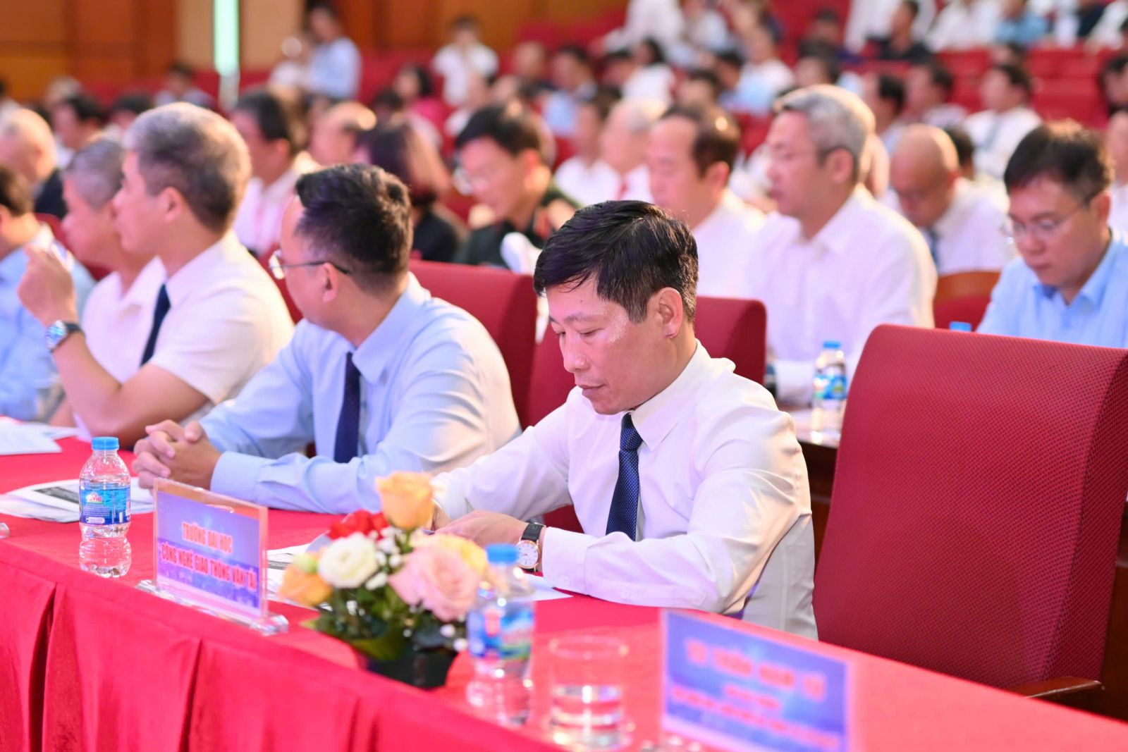 Đoàn đại biểu Trường Đại học Công nghệ GTVT tham dự Hội nghị Đoàn đại biểu Trường Đại học Công nghệ GTVT tham dự Hội nghị