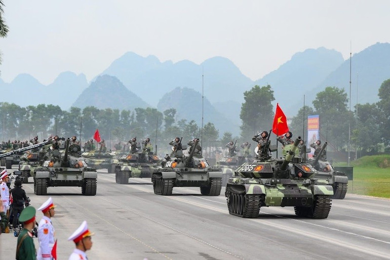 Bảy tuyến đường tại Hà Nội các khối diễu binh, diễu hành đi qua trong ngày 2/9