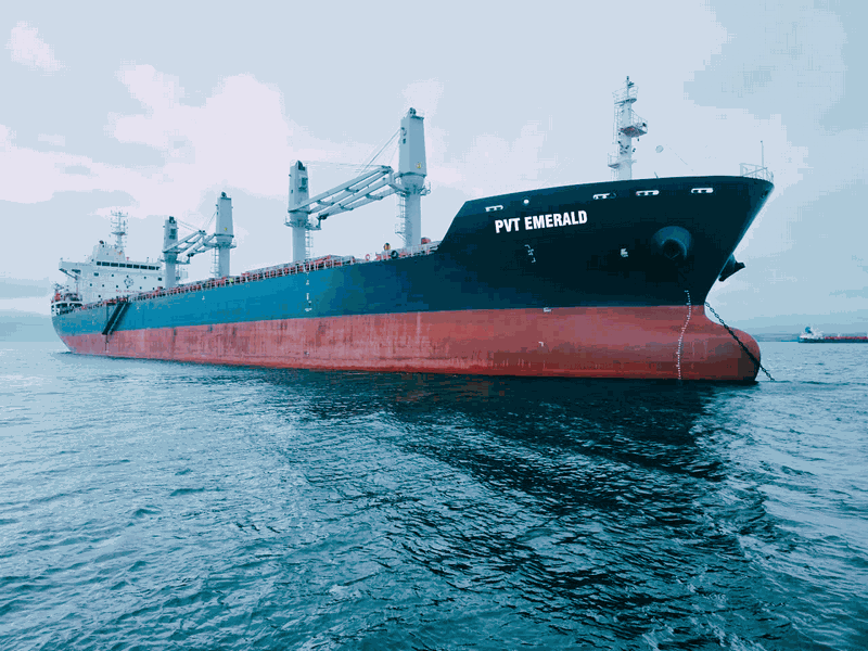 PVT Emerald là tàu chở hàng rời loại Handysize, trọng tải 33.802 DWT, sở hữu thiết kế tiên tiến, điều kiện kỹ thuật hiện đại