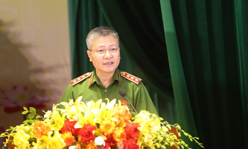 Thượng tướng Nguyễn Ngọc Lâm phát biểu chỉ đạo Đại hội. Thượng tướng Nguyễn Ngọc Lâm phát biểu chỉ đạo Đại hội.