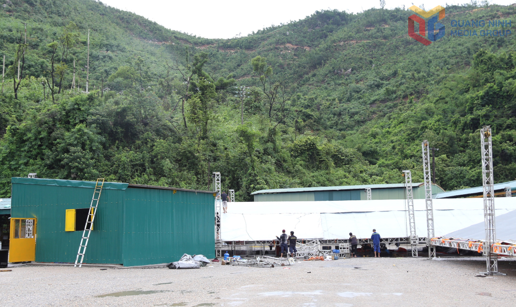 Công ty Than Hòn Gai chuẩn bị các điều kiện cho lễ khởi công.