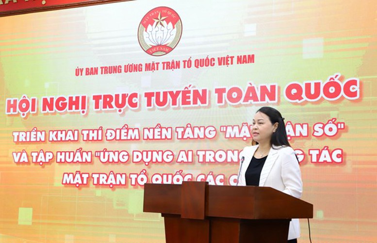 Ứng dụng công nghệ số đưa MTTQ gần dân, sát dân, phục vụ Nhân dân