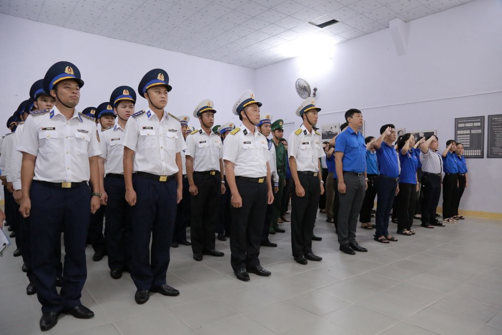 Quang cảnh chương trình Hành trình “ Tôi yêu Tổ quốc tôi”