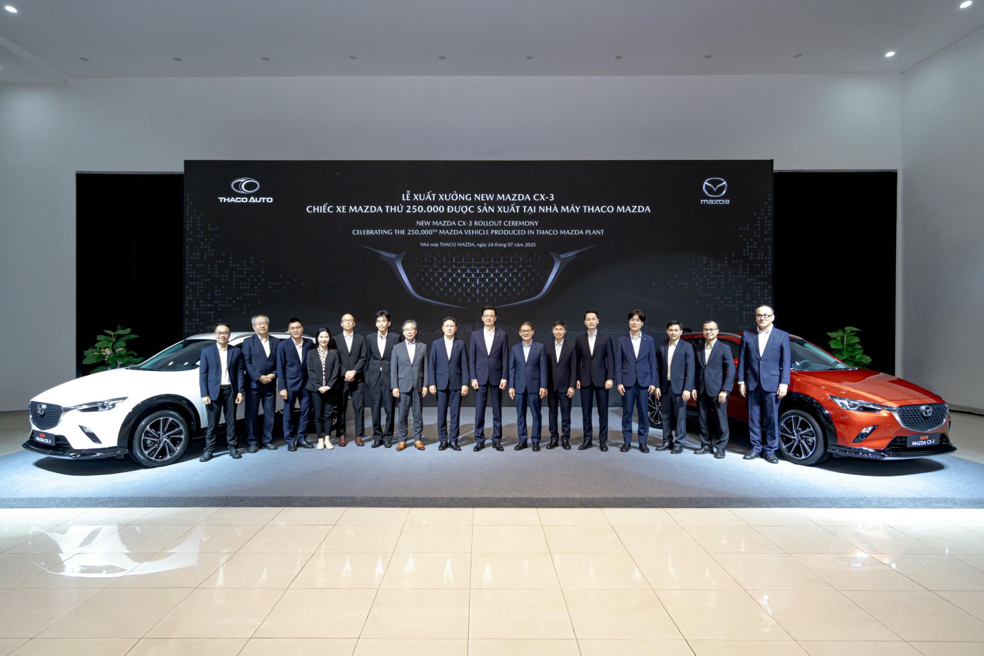Lễ xuất xưởng New Mazda CX-3 diễn ra vào tháng 7/2025