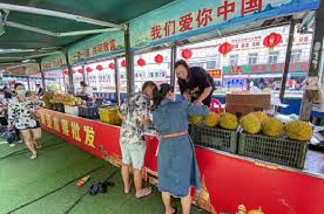 Sầu riêng nội địa Trung Quốc có giá lên tới 750.000 đồng/kg, vượt xa hàng nhập khẩu