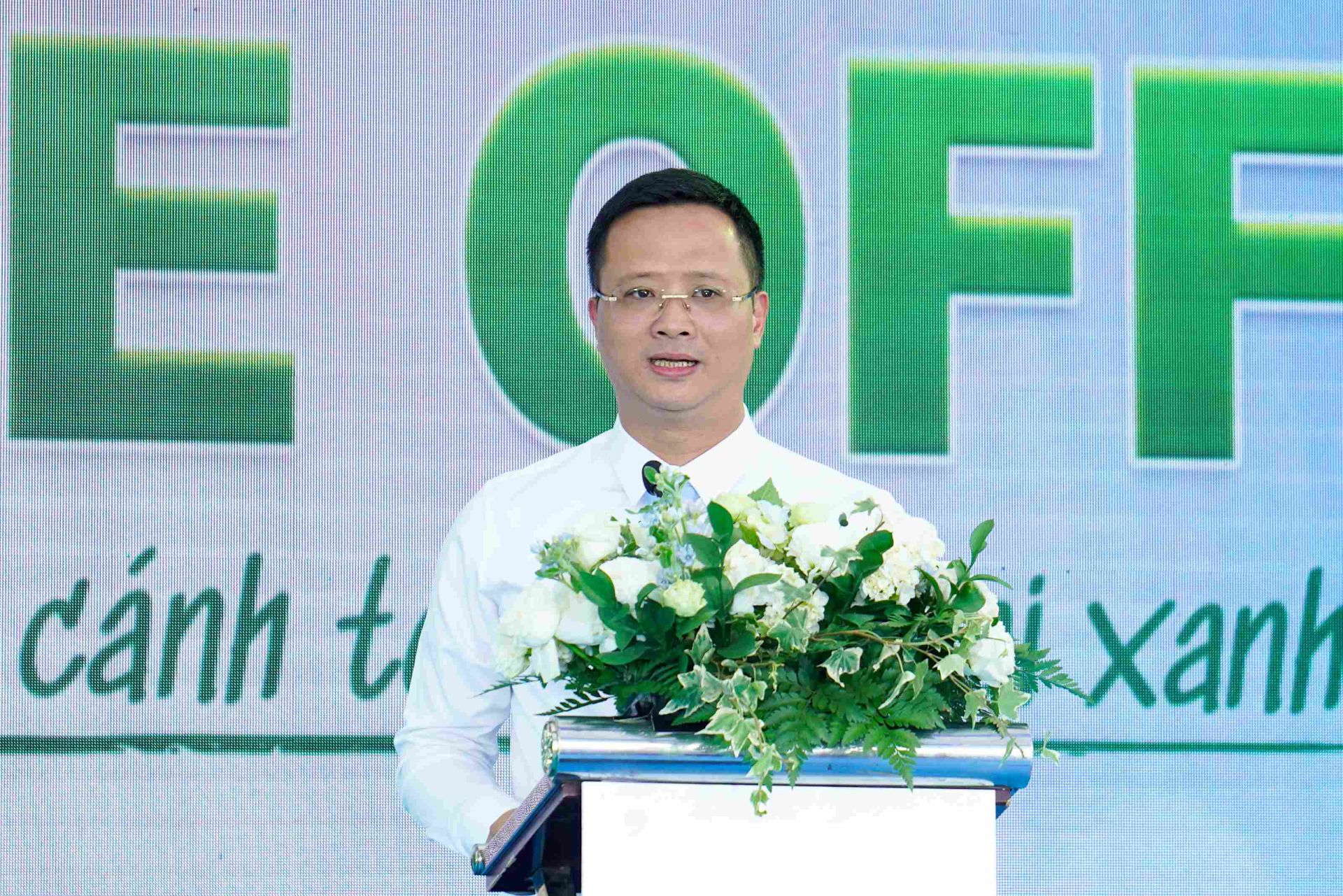 Cục trưởng Cục Hàng không Việt Nam, ông Uông Việt Dũng chúc mừng hợp tác giữa hai đơn vị