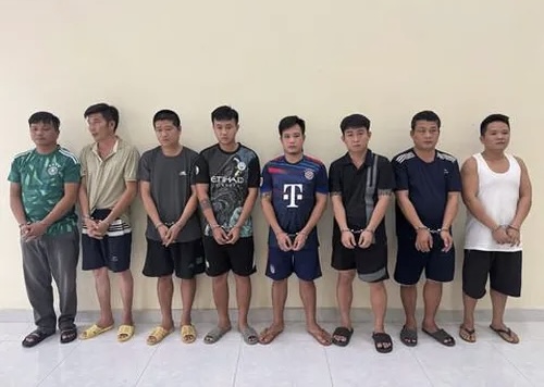 Các đối tượng bị khởi tố, bắt tạm giam