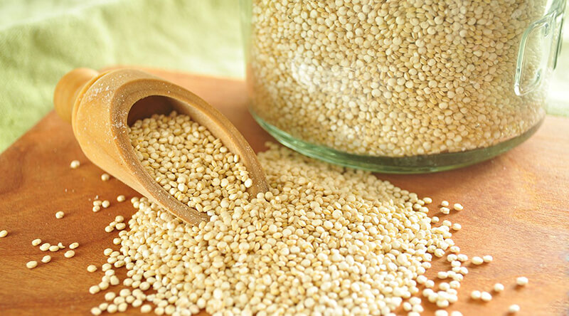 Hạt Quinoa hay còn gọi là hạt diêm mạch (Nguồn: Internet) Hạt Quinoa hay còn gọi là hạt diêm mạch (Nguồn: Internet)