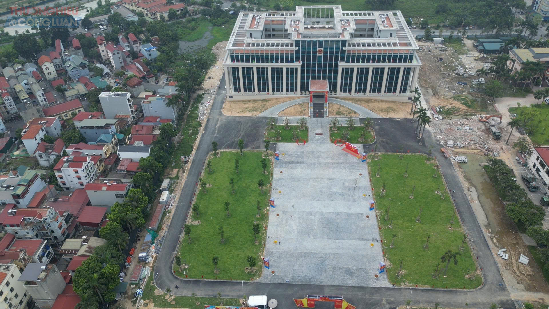 Trụ sở xã “khủng” nhất Hà Nội sắp khánh thành, tổng vốn đầu tư hơn 500 tỷ đồng