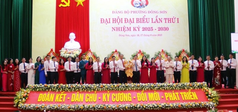 Đảng bộ phường Đông Sơn quyết tâm hoàn thành vượt mức chỉ tiêu nhiệm kỳ 2025-2030