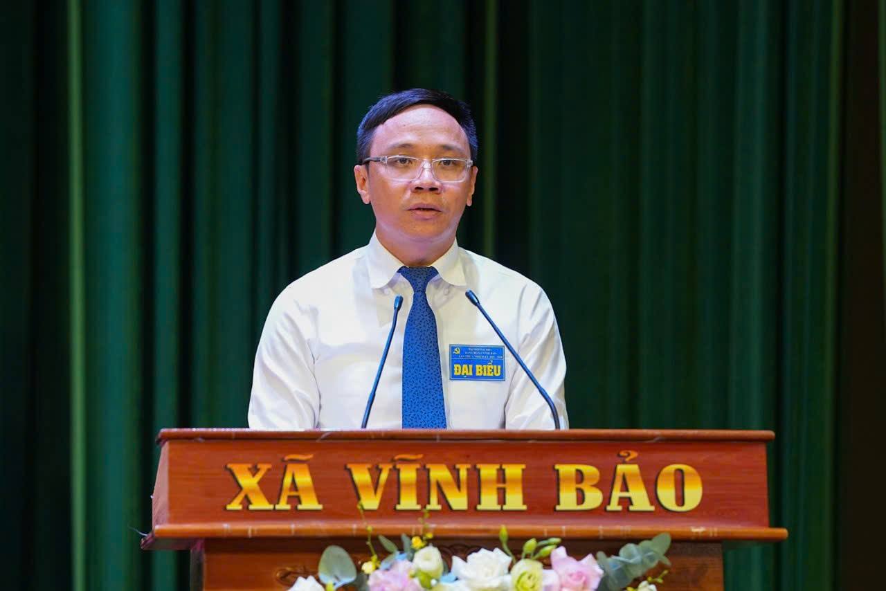 Đồng chí Đào Trọng Đức, Ủy viên Ban Thường vụ Thành ủy, Chánh Văn phòng Thành ủy, Tổ trưởng Tổ công tác số 6 của Thành ủy phát biểu chỉ đạo.