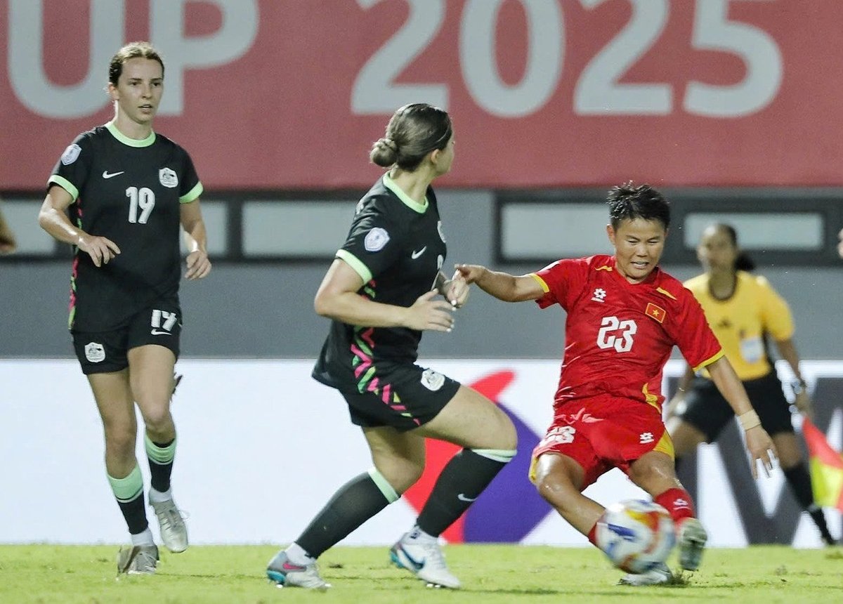 Tuyển nữ Việt Nam dừng bước tại bán kết AFF Cup 2025 sau thất bại trước Australia