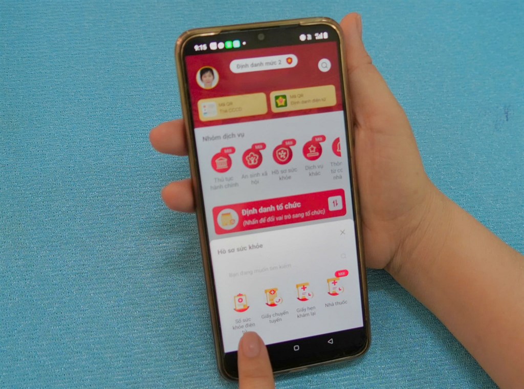 Tích hợp Sổ sức khỏe điện tử trên ứng dụng VNeID.