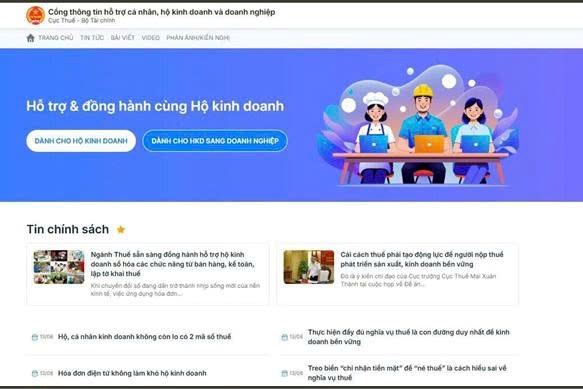 Cổng thông tin sẽ hỗ trợ và hướng dẫn người nộp thuế thực hiện nghĩa vụ thuế một cách chính xác và đúng đắn