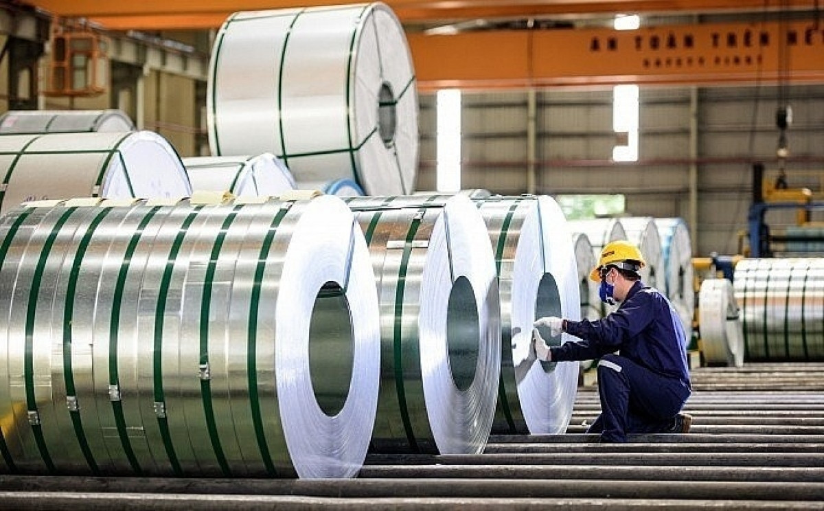 Chính thức áp thuế chống bán phá giá đối với một số sản phẩm thép mạ có xuất xứ từ Trung Quốc và Hàn Quốc