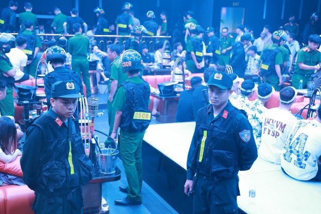 Quảng Trị: Phát hiện 145 người dương tính ma túy tại nhà hàng và vũ trường