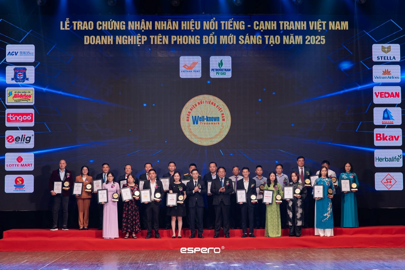 DETECH Motor vinh hạnh tham gia lễ trao chứng nhận Nhãn hiệu nổi tiếng - Cạnh tranh Việt Nam cùng nhiều doanh nghiệp uy tín hàng đầu