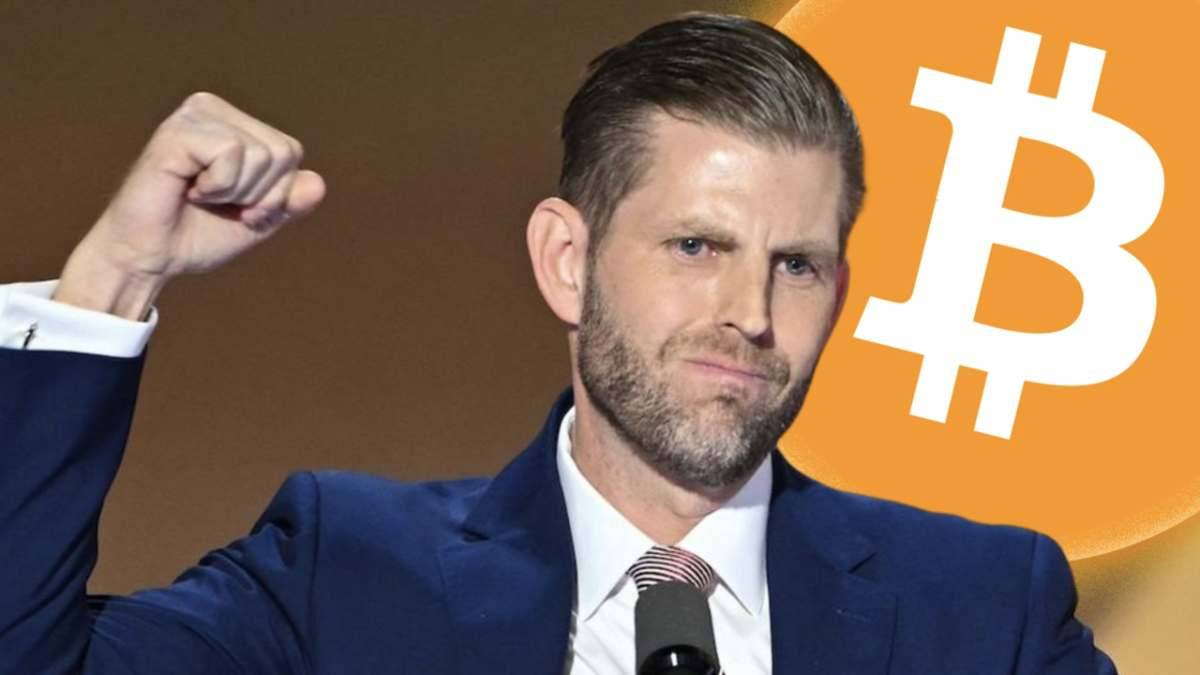 Eric Trump: Bitcoin sẽ tăng lên 1 triệu USD cho nhiều người sáng mắt. Ảnh: Bitcoin MENA 2024 Eric Trump: Bitcoin sẽ tăng lên 1 triệu USD cho nhiều người sáng mắt. Ảnh: Bitcoin MENA 2024