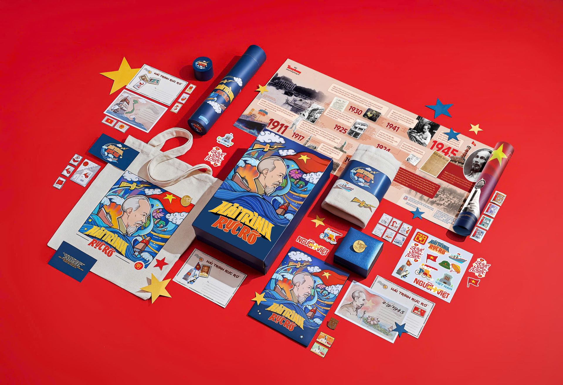 Bộ ấn phẩm Hải trình rực rỡ