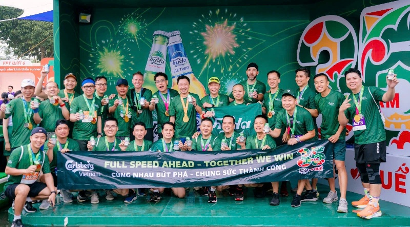 “Sống khỏe” là một trong những ưu tiên hàng đầu tại Carlsberg Việt Nam