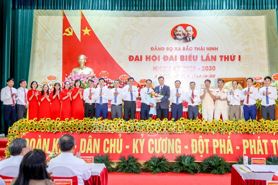 Hưng Yên: Tổ chức Đại hội đại biểu đảng bộ xã Bắc Thái Ninh