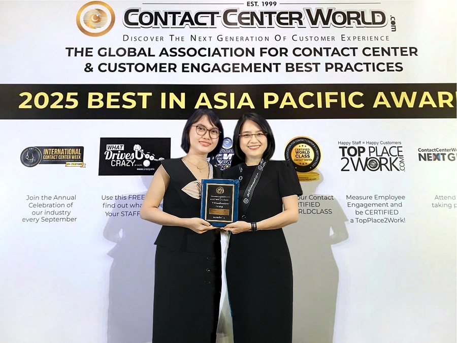 BIDV giành giải thưởng Trung tâm Chăm sóc khách hàng tốt nhất châu Á Thái Bình Dương - Nâng tầm chuẩn mực dịch vụ khách hàng