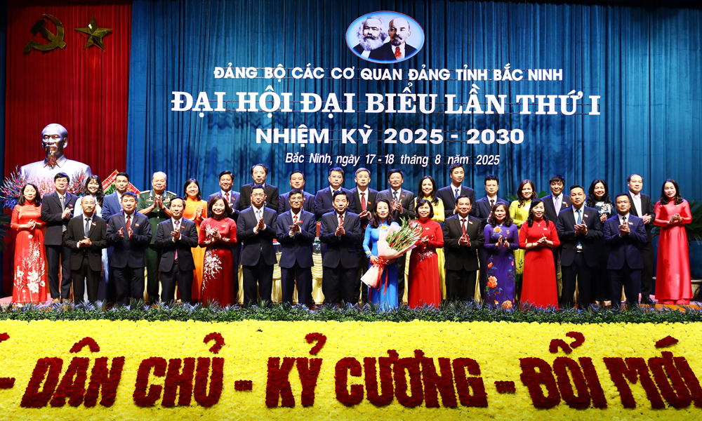 Xây dựng Đảng bộ Các cơ quan Đảng tỉnh Bắc Ninh trong sạch, vững mạnh, tinh gọn, hoạt động hiệu lực, hiệu quả