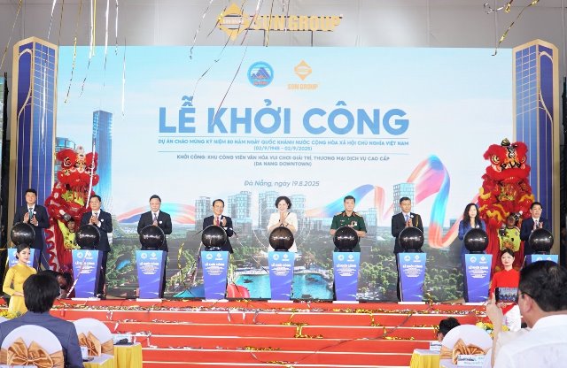 Đà Nẵng khởi công nhiều công trình trọng điểm