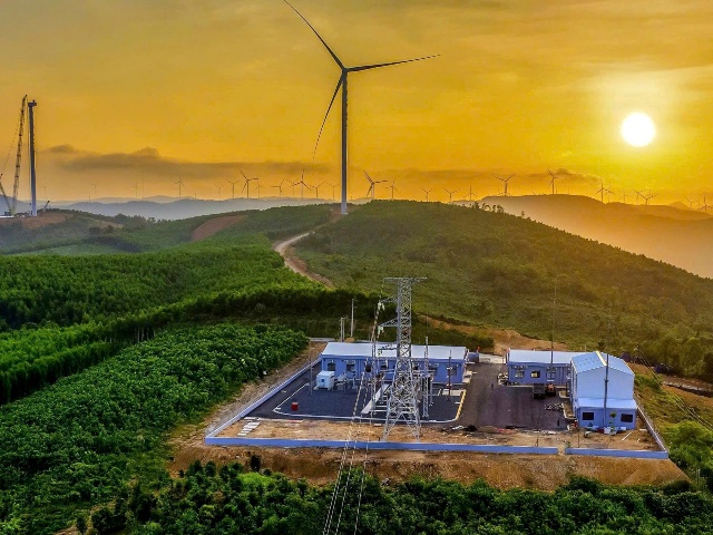 Quảng Trị đưa vào vận hành nhà máy điện gió công suất 40MW