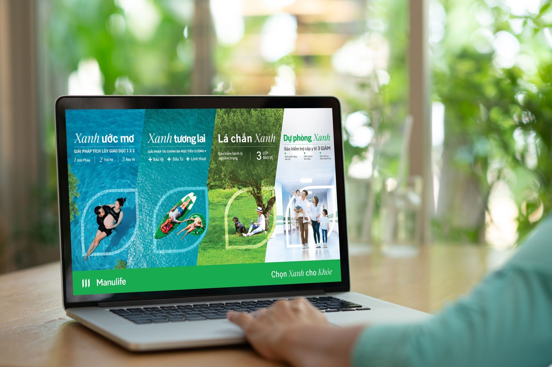 Manulife đã giới thiệu “bộ tứ giải pháp Xanh”