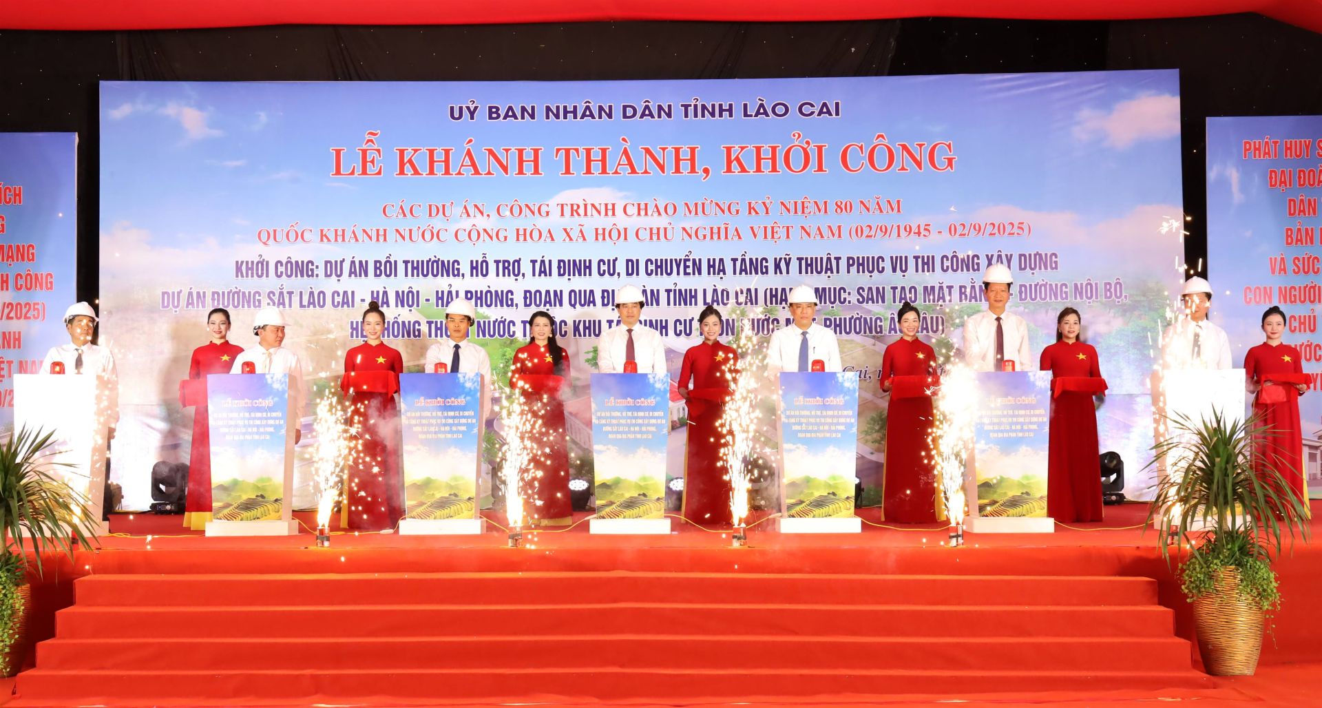 Khởi công dự án tái định cư phục vụ thi công dự án đường sắt Lào Cai – Hà Nội – Hải Phòng