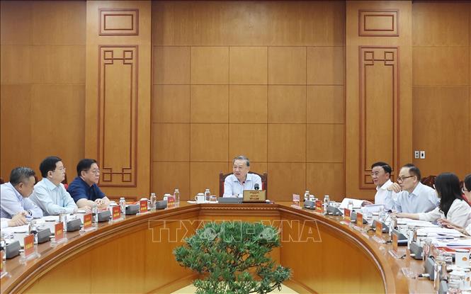 Tổng Bí thư: Công tác chuẩn bị, tổ chức Lễ kỷ niệm, diễu binh, diễu hành phải thật sự chu đáo, an toàn